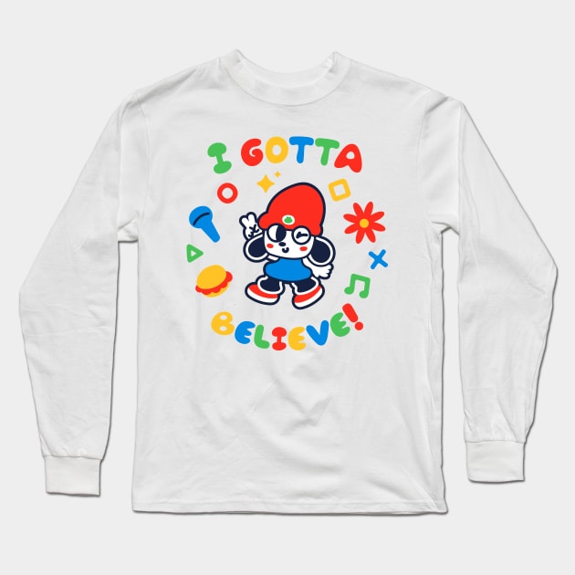 Gotta Believe v2 Long Sleeve T-Shirt by demonigote